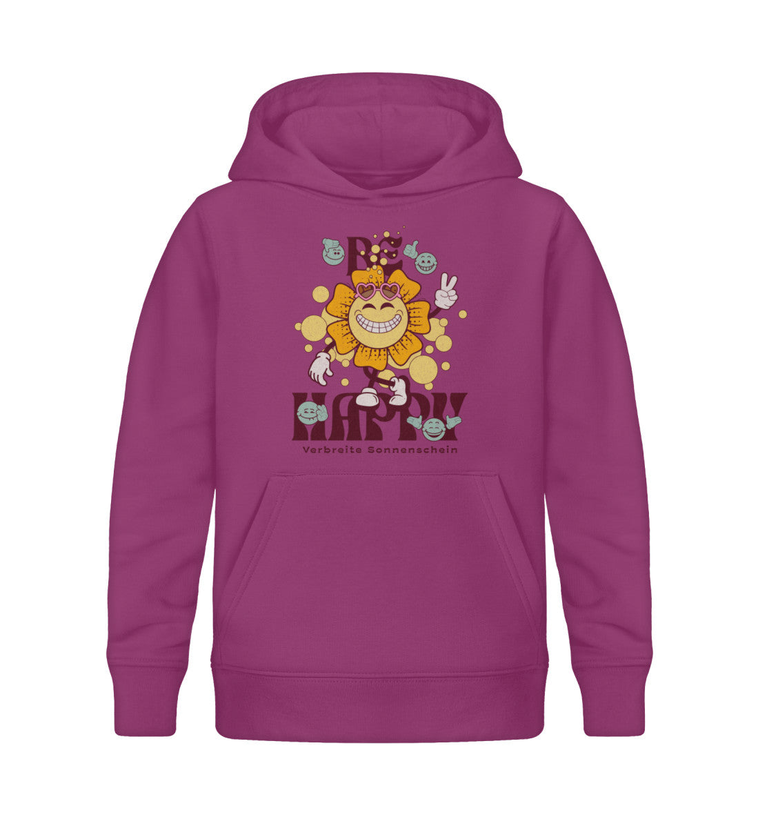 Mini Bio Hoodie Orchid Flower