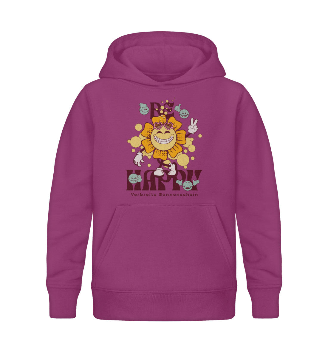Mini Bio Hoodie Orchid Flower