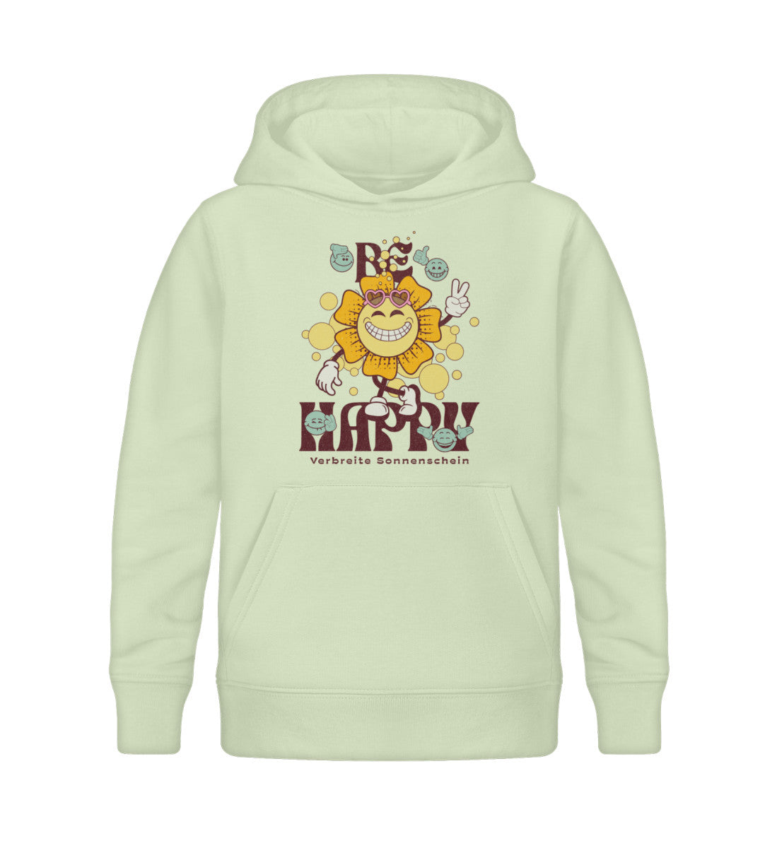 Mini Bio Hoodie Stem Green