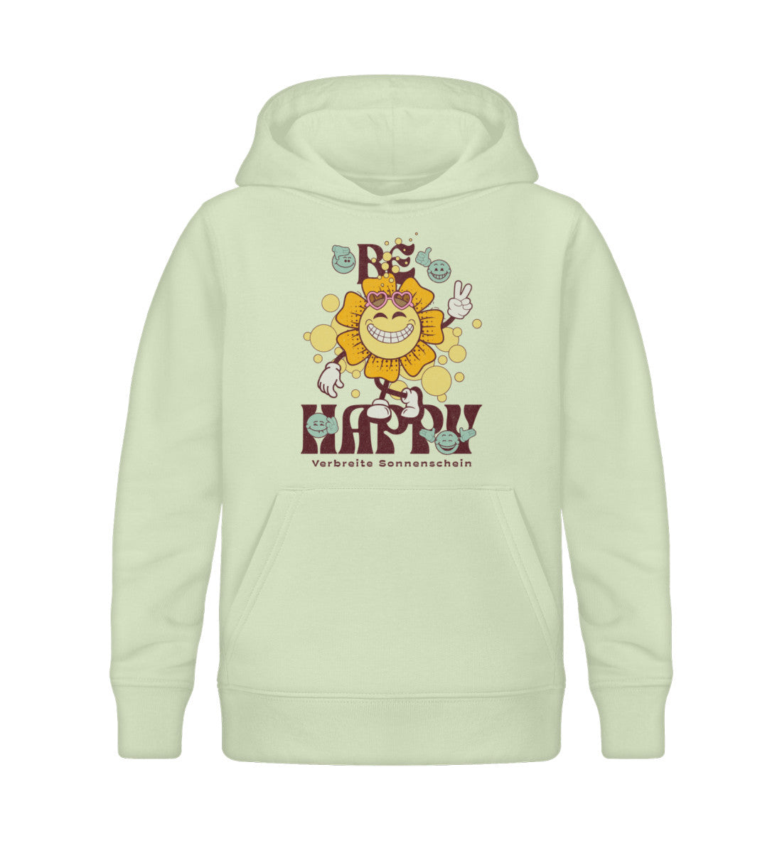 Mini Bio Hoodie Stem Green