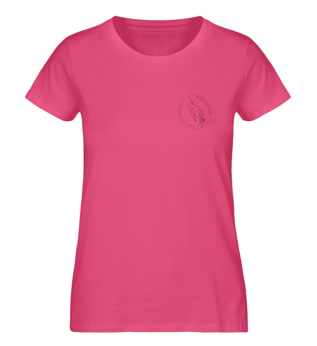 Damen Bio Shirt Pink Punch