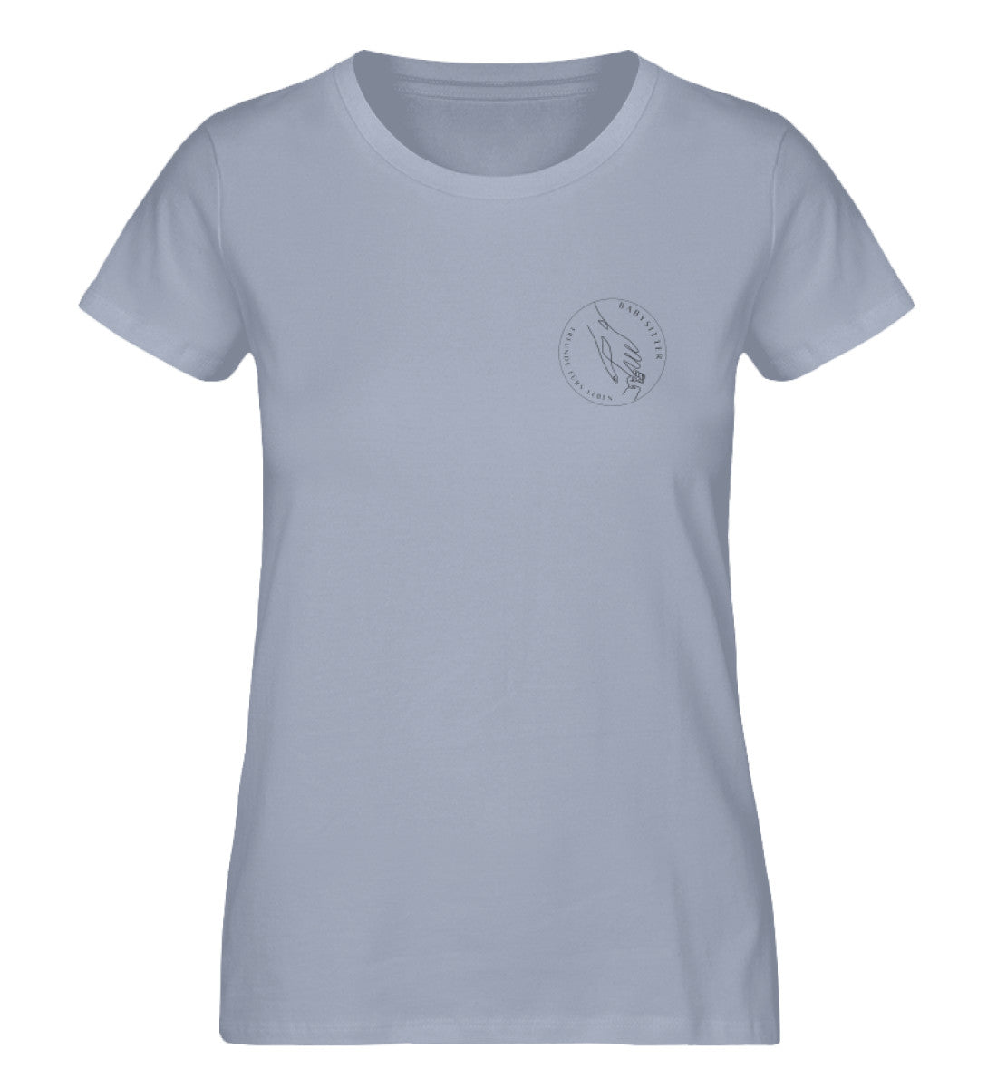 Damen Bio Shirt Serene Blue