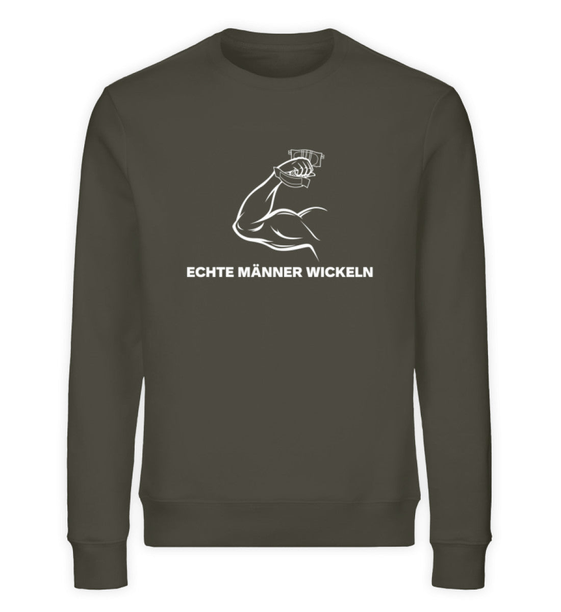 Papa Sweatshirt - Khaki-7072