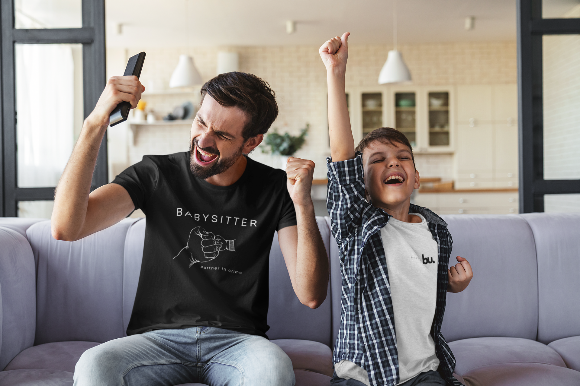 Family Partnerlook Herren Shirt