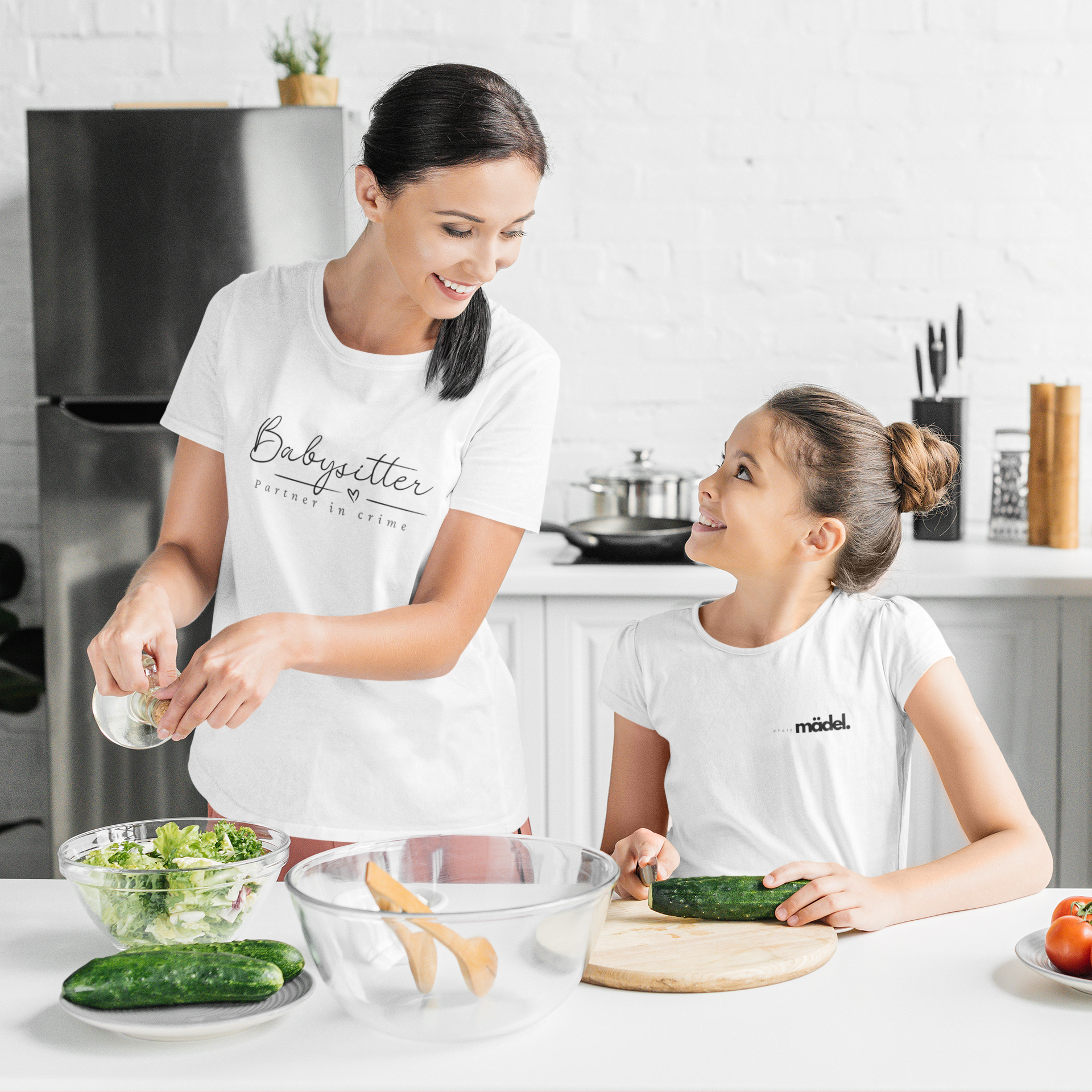 Family Partnerlook Damen Shirt