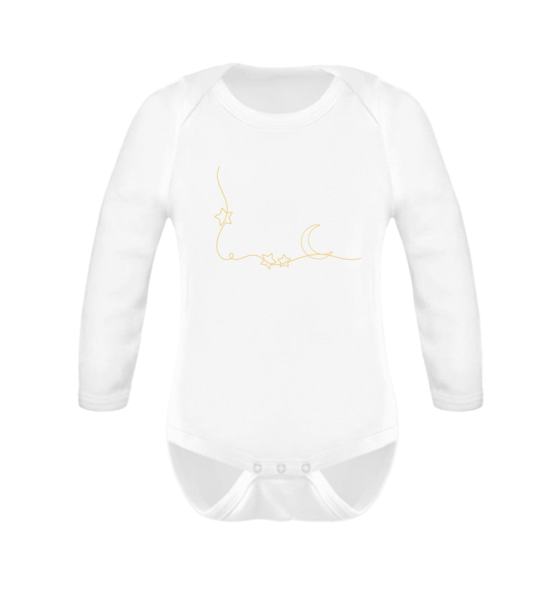Baby Body Langarm White