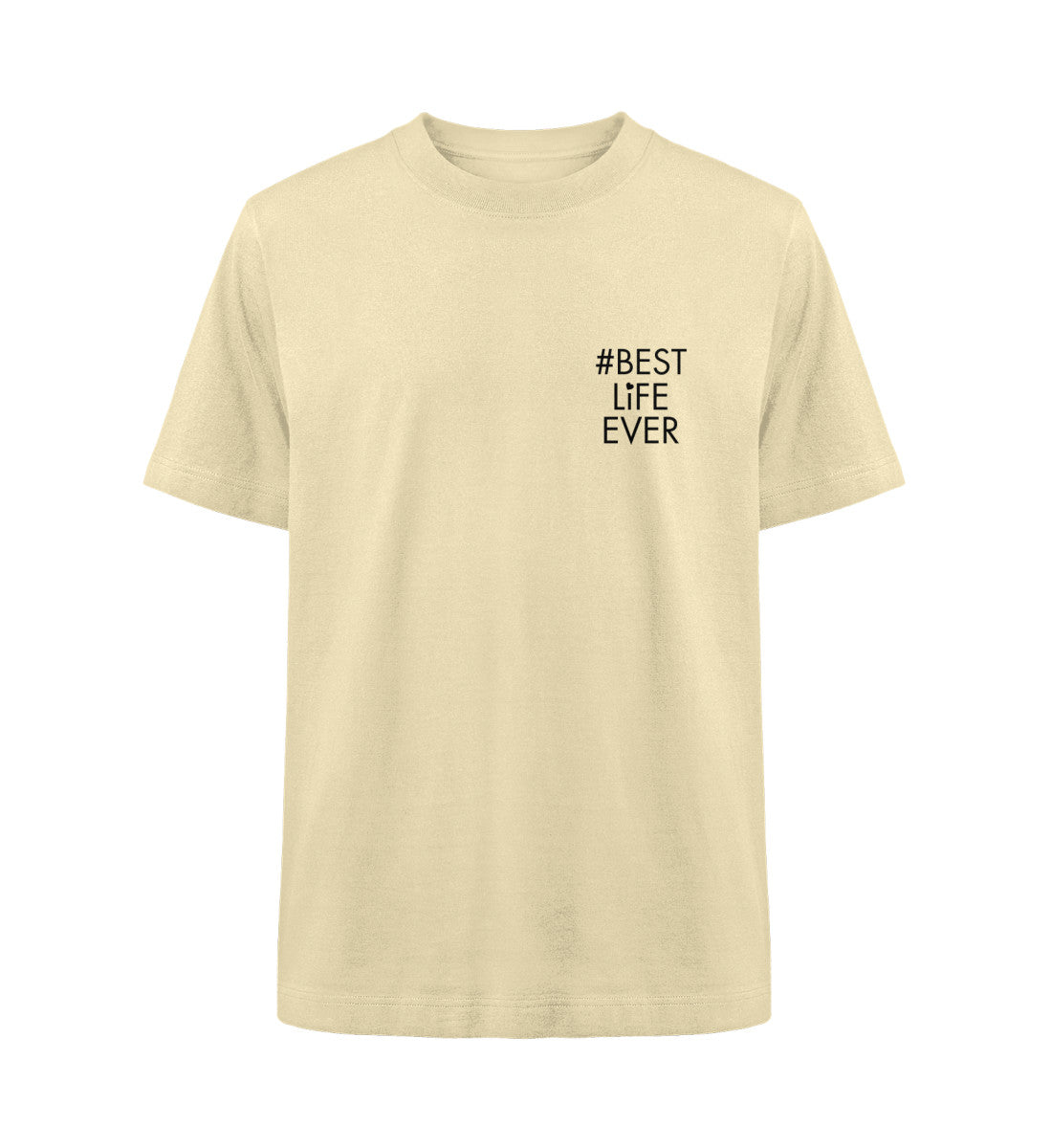 Bio Oversized T-Shirt Natural Raw