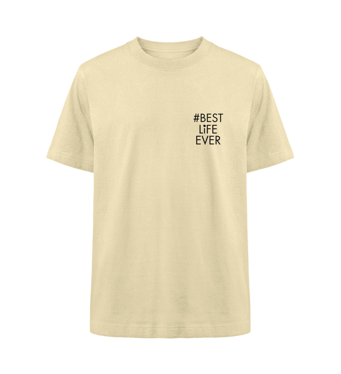 Bio Oversized T-Shirt Natural Raw