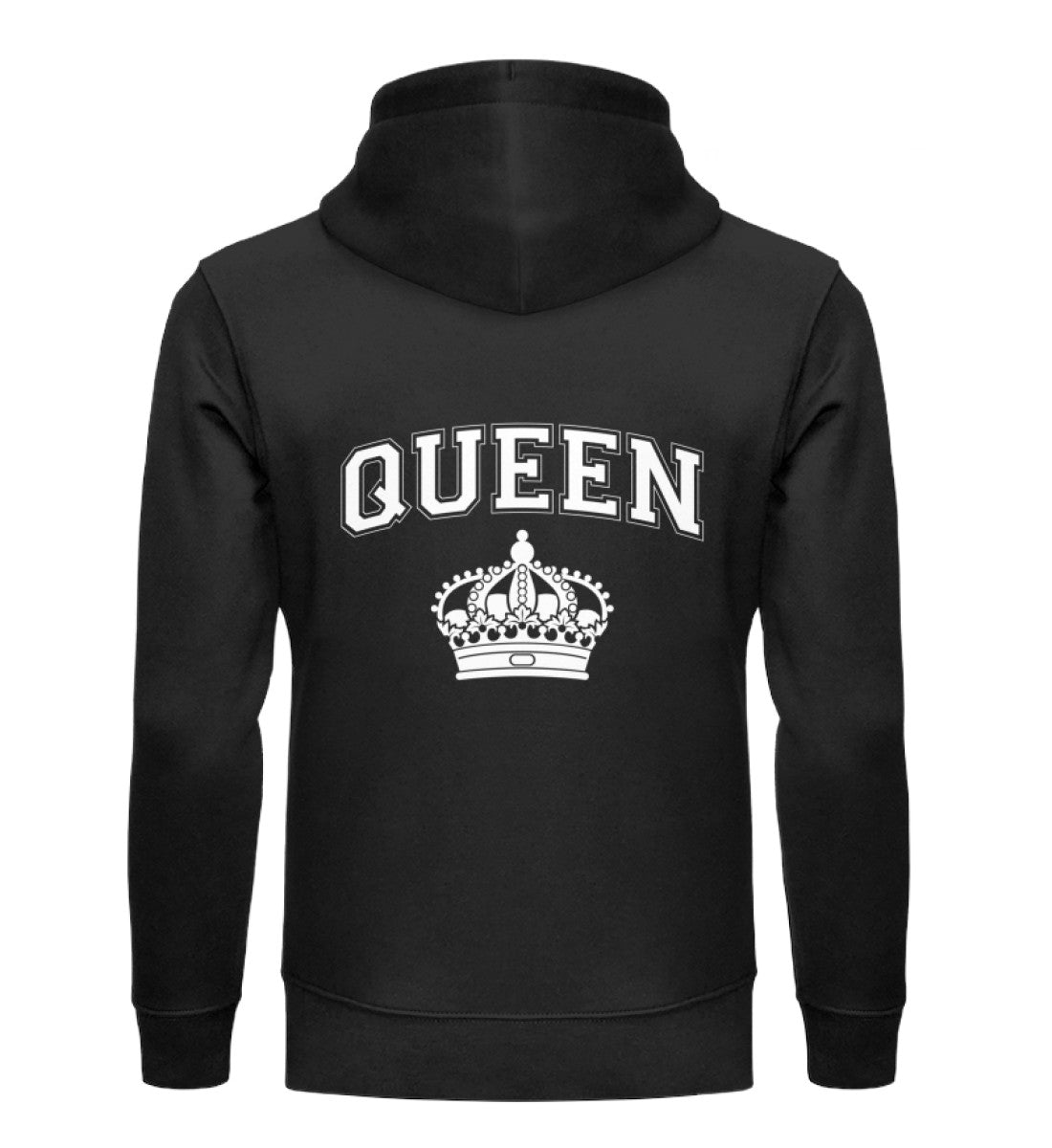 QUEEN  - Organic Hoodie - Family Partnerlook