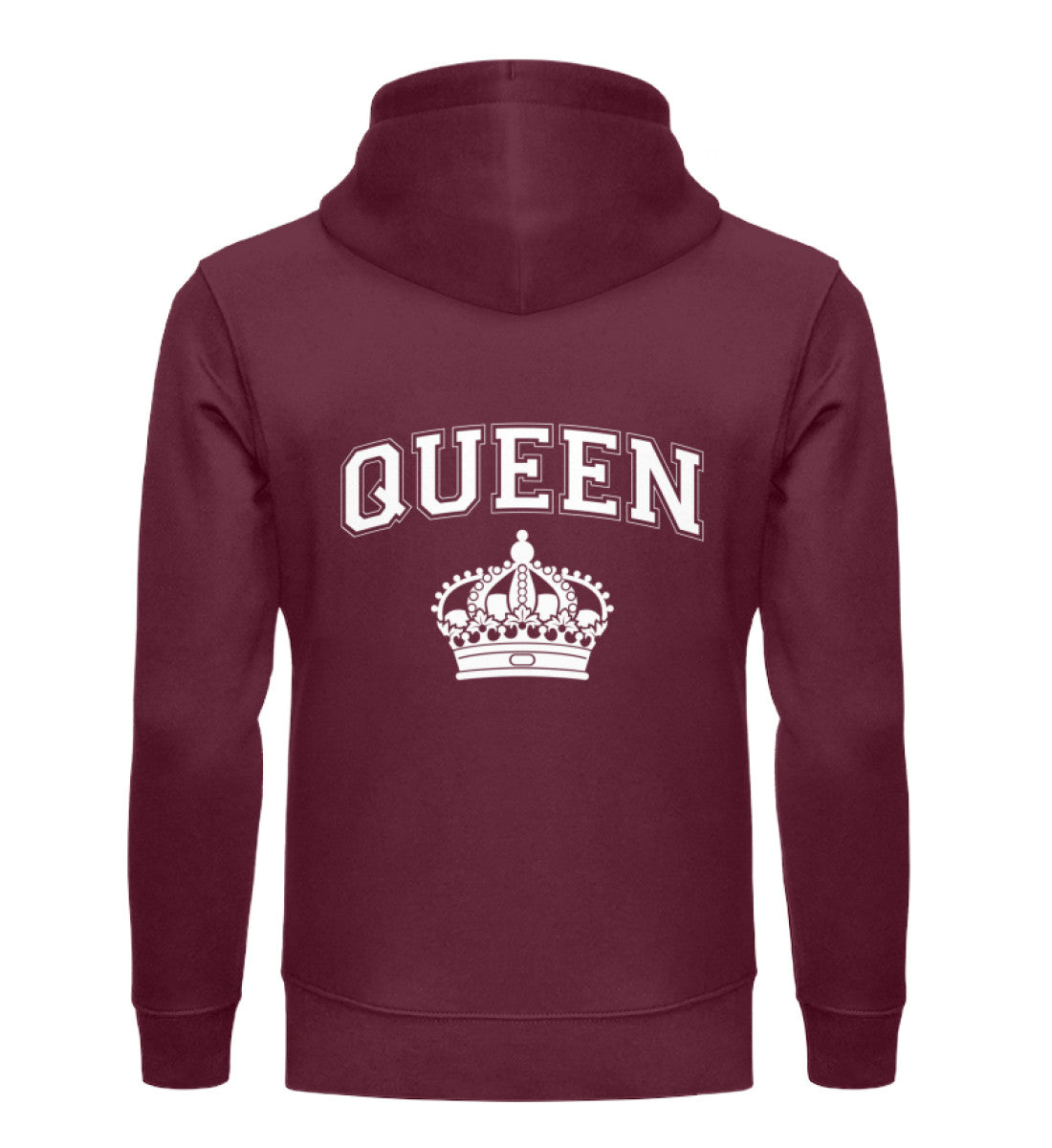 QUEEN  - Organic Hoodie - Family Partnerlook