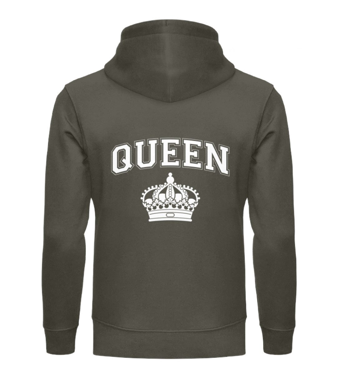 QUEEN  - Organic Hoodie - Family Partnerlook