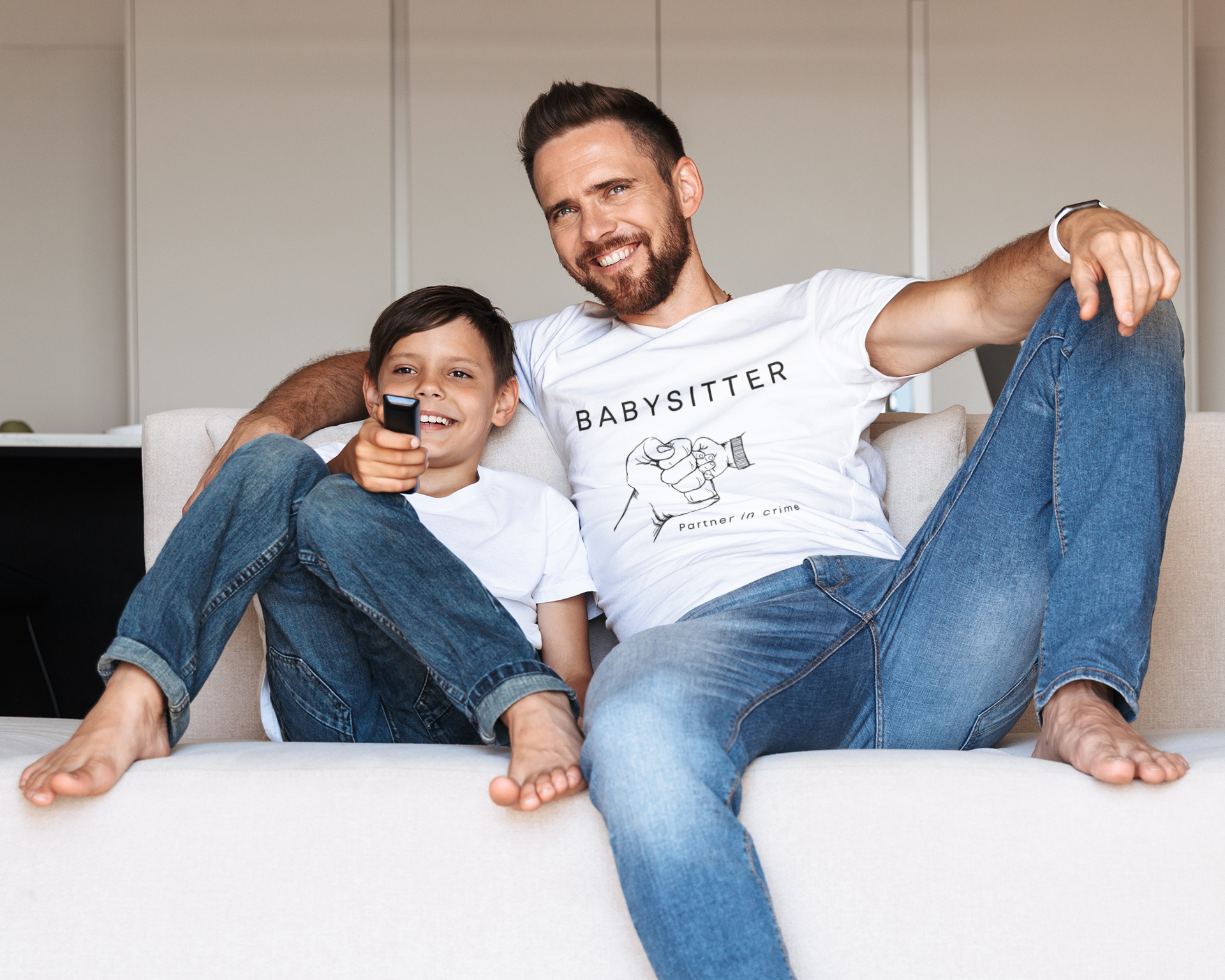 Family Partnerlook Herren Shirt