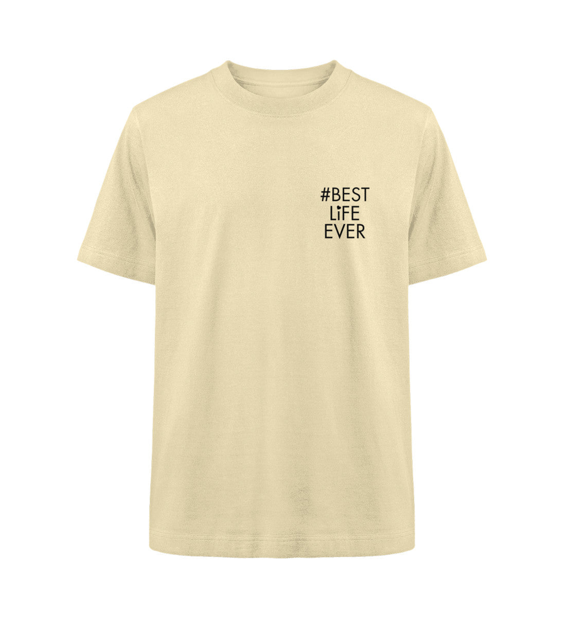 Bio Oversized T-Shirt Natural Raw